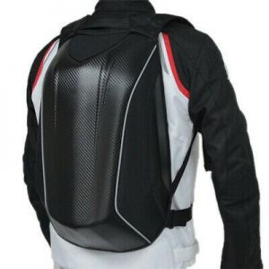    Waterproof Motorcycle Bag Rider Backpack Touring Luggage Bag Carbon Fiber Style