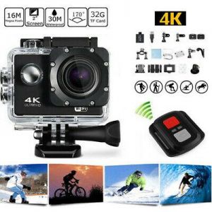    4K 16MP 1080P WIFI Waterproof Sports Action Camera DVR Recorder Camcorder Go Pro