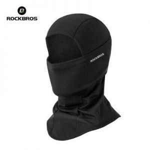    RockBros Winter Thermal Face Mask Headwear Outdoor Sports Cap Black One Size