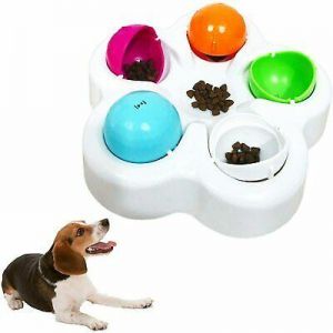    Pet IQ Toy Dog Puzzle Toys Puppy Treat Dispenser Interactive Dog Toys