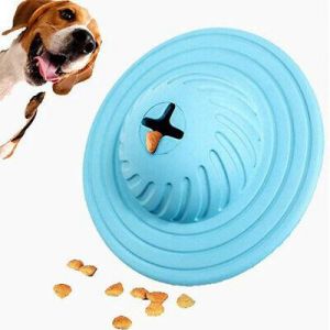    Dog Treat Ball,IQ Interactive,pet Food Dispenser&feeder Puzzle Toy UFO tumbler